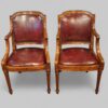 Pair of Walnut desk chairs