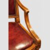 Pair of Walnut desk chairs arm
