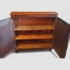 Regency mahogany inlaid chiffonier interior
