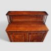 Regency mahogany inlaid chiffonier upstand