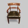 Set of 10 William IV mahogany dining chairs armchair