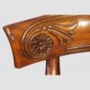 Set of 10 William IV mahogany dining chairs armchair detail
