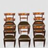 Set of 10 William IV mahogany dining chairs the side chairs