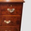 Victorian mahogany chest drawer detail