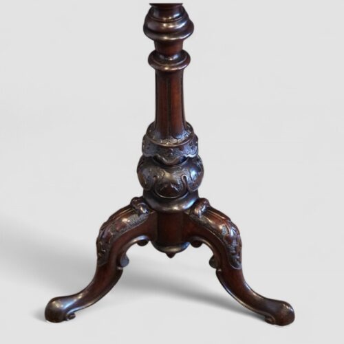 Victorian mahogany duet music stand base