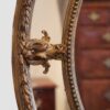 19thc. oval gilt framed mirror moulding