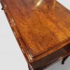 Antique oak cabriole leg dresser base cross banding