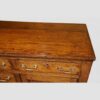 Antique oak cupboard dresser base top corner