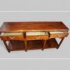 Antique oak pot board dresser base drawers