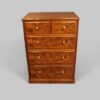 Edwardian walnut chest of drawers