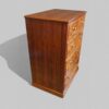Edwardian walnut chest of drawers side