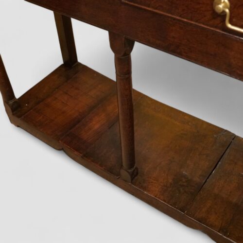 Georgian oak long pot board dresser base boards