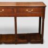 Georgian oak long pot board dresser base corner