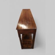 Georgian oak long pot board dresser base top