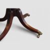 Regency mahogany drum table leg detail