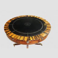 Regency mahogany drum table top