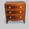 Small Antique mahogany chest front