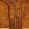 Victorian burr walnut cupboard door divider