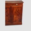Antique mahogany side cabinet door