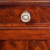 Antique mahogany side cabinet knob handle