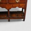 Antique oak dresser base with pot board end drawer
