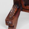 Regency brass inlaid rosewood sofa table carving