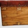 Victorian camphorwood ottoman corners