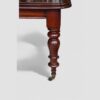William IV mahogany extending dining table tulip leg