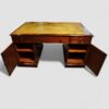 19th century mahogany partners desk cupboards