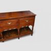 19thc. oak pot board dresser base angle front
