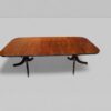 Georgian style dining twin pedestal dining table