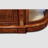 Victorian inlaid walnut 4 door credenza plinth