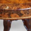 Victorian inlaid walnut table