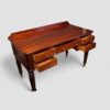 Victorian mahogany dressing table drawers open