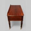 Victorian mahogany dressing table end