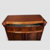 Victorian mahogany serpentine chiffonier drawer