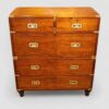 Victorian officers teak military chest