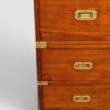 Victorian Officer’s Teak Campaign Chest with Repairs