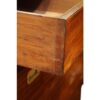 Victorian officers teak military chest dovetails