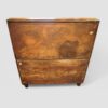 Victorian officers teak military chest rear