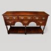 19thc. oak pot board dresser base