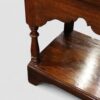 Antique 3 drawer pot board dresser base corner leg