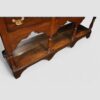 Antique 3 drawer pot board dresser base front turned legs