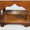 Antique 3 drawer pot board dresser base shaped arch