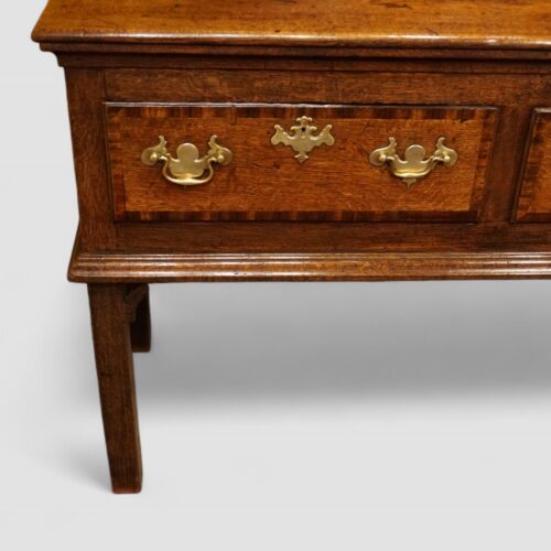 Antique oak dresser base drawer