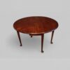 George II mahogany drop flap table