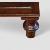 Georgian mahogany side cabinet foot