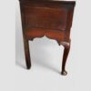 Georgian oak cabriole leg dresser base drawer end