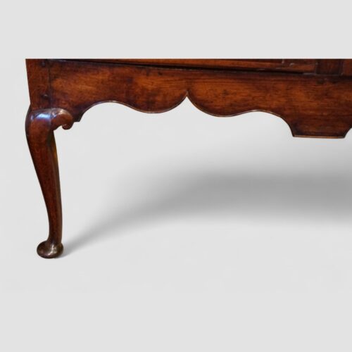 Georgian oak cabriole leg dresser base leg and apron
