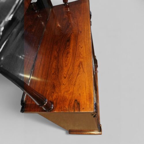 Gillows rosewood chiffonier top
